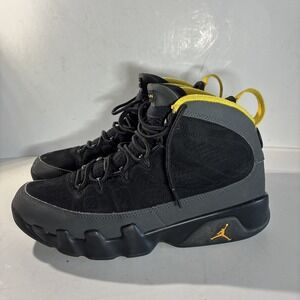 Nike Air Jordan 9 Retro Dark Charcoal Shoes Black Mens Size 9 CT8019-070